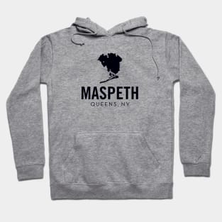 Maspeth, Queens - New York (black) Hoodie